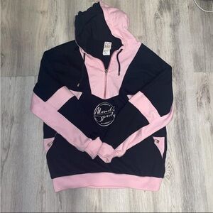 Vintage Mondi Sports Quarter Zip Hoodie